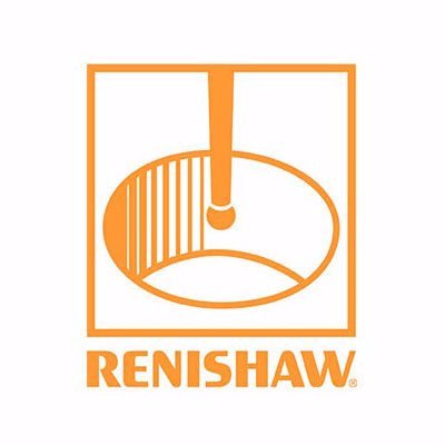 Logo of Renishaw with link to their website